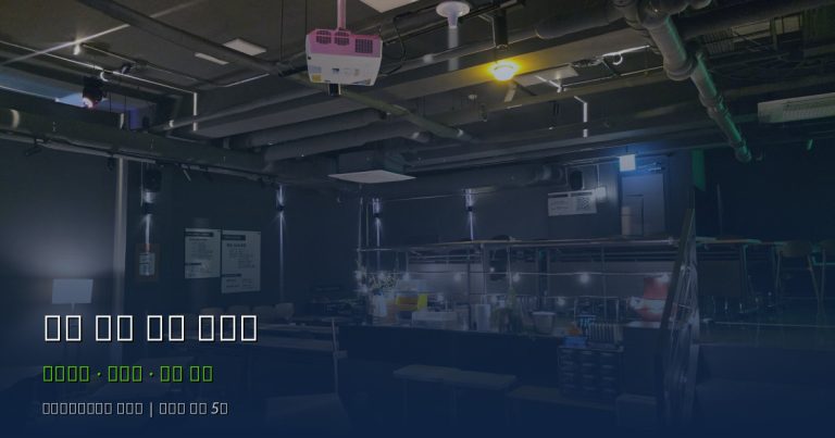 회의 성과를 2배로 높이는 프로젝터·마이크·화면 공유 활용법